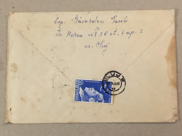 Romania RPR Stationery Stamp On Cover Aviation Day Cluj Iasi Pilote Pilot Aviateur Flieger Communist Propaganda - Lettres & Documents