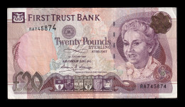 Irlanda Del Norte Northern Ireland 20 Pounds Sterling 1998 Pick 137a Bc/Mbc F/Vf - Irlanda