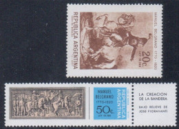 Argentina 1970 - Aniversario De La Muerte De Manuel Belgrano - Nuevos