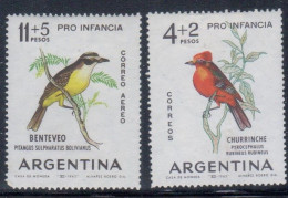 Argentina 1963 - Pro Infancia - Aves - Ongebruikt