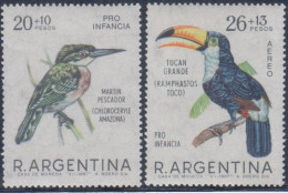 Argentina 1967 - Aves - Unused Stamps