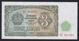 Bulgarie - 3 Jibea - (1951) - Bulgaria