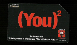 1415 Golden - BBB Be Broad Band You Da Lire 5.000 Telecom - Pubbliche Pubblicitarie