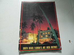 Cartolina Viaggiata "SOUTH BEACH FLORIDA'S ART DECO DISTRICT  - AVALON AND MAJESTIC HOTEL" 1994 - Hotels & Restaurants