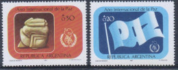 Argentina 1987 - Año Internacional De La Paz - Neufs