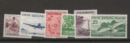 1963 MNH Cocos Island Mi 1-6 - Cocos (Keeling) Islands