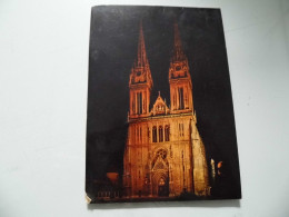 Cartolina Viaggiata "ZAGREB Stephens Cathedral" 1970 - Yougoslavie