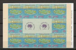 1990 MNH Cocos Island Mi 237 Booklet - Cocos (Keeling) Islands