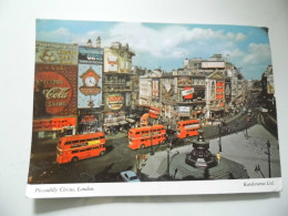 Cartolina  Viaggiata "LONDON Piccadilly Circus London" 1975 - Piccadilly Circus