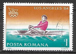 ROUMANIE     -     1984 .  AVIRON     -    Oblitéré - Rowing
