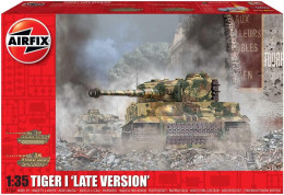 Airfix - CHAR TIGER TIGRE I Late Version Maquette Réf. A1364 Neuf NBO 1/35 - Military Vehicles