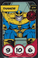 Carte E. Leclerc 2023 Marvel Défie Tes Héros Thanos 104 - Andere & Zonder Classificatie