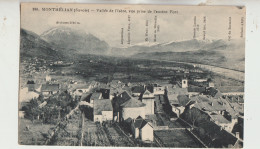 Montmelian 73  Carte Non Circulée   Vallée De L'Isere Vue  Prise De L'Ancien Fort - Montmelian