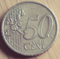 OOSTENRIJK; 50 EUROCENT 2003 ERROR / MISDRUK Onderaan De 0 - Austria