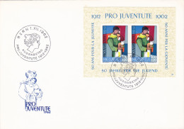 PRO JUVENTUTE 1962 COVERS FDC SWITZERLAND - FDC