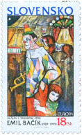 ** 263 Slovakia EUROPA 2002 Clown Circus - Unused Stamps