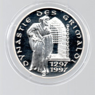 MONACO -- Monégasque -- DYNASTIE Des GRIMALDI 1297 - 1997 -- Sans Valeur Nominale - Altri & Non Classificati