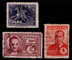 1714D- SPAIN - 1945-47 - SC#: C119 //C122 - MNG/USED - - Gebraucht