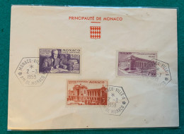 MONACO - MONACO -  VILLE - A  1959 - Lettres & Documents