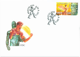 FDC 519-520 Slovakia Olympic Games Paralympic Games London 2012 - Estate 2012: London