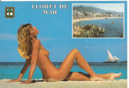 Lloret De Mar ( Belle Femme Seins Nus - Gerona