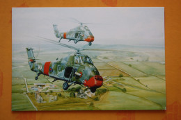 AVIATION: Westland Wessex HCII Helicopter / Modern Postcard - Helikopters