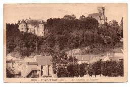 (60) 830, Montataire, Photo-Edition 6696, Le Château Et L'Eglise - Montataire