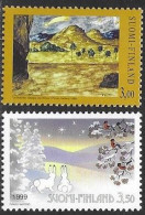 Finland Finnland Finlande 1999 Christmas Noel Mi. No. 1500-1501 ** MNH Postfrisch - Unused Stamps