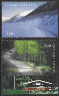 Finland Finnland Finlande 1999 Streets 200 Years Central Office For Roads Mi. No. 1466+1469 ** MNH Postfrisch - Unused Stamps