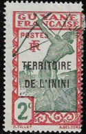 Inini 1932 - 1940 Mint Stamp French Guyane Overprinted TERRITORIE DE L'ININI 2C [WLT1648] - Ongebruikt