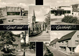 43019854 Gustorf Rathaus Kreissparkasse Hauptstrasse Wassermuehle Kirche Gustorf - Grevenbroich