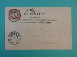 AG0   HOLLANDE  BELLE  CARTE   1903 HILVERSUM   A AMSTERDAM  +AFF. PLAISANT++ + - Lettres & Documents