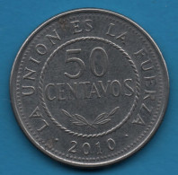 BOLIVIA 50 CENTAVOS 2010 KM# 216 - Bolivië