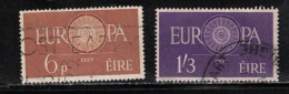 IRELAND Scott # 175-6 Used - Europa Issue 1960 - Oblitérés