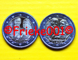 Luxemburg - Luxembourg - 2x 2 Euro 2020 Comm.(Geboorte Prins Karel).(Relief En Foto) - Lussemburgo