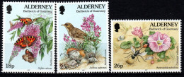 1997 Alderney, Flora E Fauna, Serie Completa Nuova (**) - Alderney