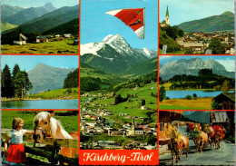 47555 - Tirol - Kirchberg , Kobingerhütte , Badesee , Rettenstein , Hohe Salve , Schwarzsee , Almabtrieb - Gelaufen 1978 - Kirchberg