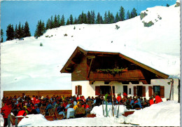 47557 - Tirol - Kirchberg , Schihütte Ochsalm , Bes. Fam. Thaler - Gelaufen 1981 - Kirchberg