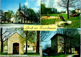 47429 - Niederösterreich - Zeiselmauer , Pfarrkirche , Kinderspielplatz , Römischer Karner  - Gelaufen 1982 - Tulln