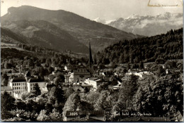 47334 - Oberösterreich - Bad Ischl , Panorama Mit Dachstein , Piatnik Kinderpost Stempel - Gelaufen  - Bad Ischl