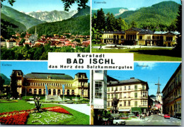47333 - Oberösterreich - Bad Ischl , Kurhaus , Pfarrgasse , Kaiservilla , Mehrbildkarte - Gelaufen 1968 - Bad Ischl