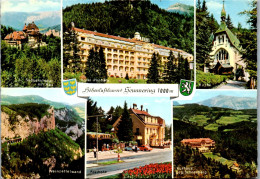 47257 - Niederösterreich - Semmering , Südbahnhotel , Weinzettelwand , Hotel Panhans , Passhöhe , Kirche - Gel. 1970 - Semmering