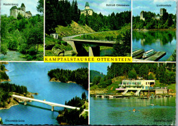 47187 - Niederösterreich - Ottenstein , Kamptal Stausee , Rastenberg , Seerestaurant , Stauseebrücke - Gelaufen 1983 - Zwettl
