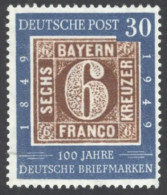 Germany Sc# 668 MH 1949 30pf Bavaria Stamp - Ungebraucht