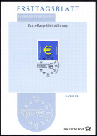 Germany Sc# 2144 (Ersttagsblatt) FD Cancel 2002 Europa - Altri & Non Classificati
