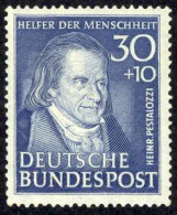 Germany Sc# B323 MNH 1951 Johann Heinrich Pestalozzi - Ungebraucht