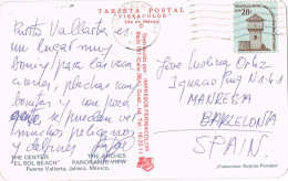 53018. Postal Aerea LONGBEACH (Ca) USA 1981. Vista Puerto Vallarta De Mexico - Briefe U. Dokumente