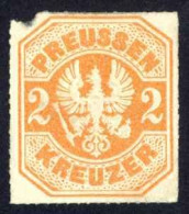 Germany Prussia Sc# 24 MH 1867 2kr Coat Of Arms - Ungebraucht