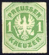 Germany Prussia Sc# 23 MH 1867 1kr Coat Of Arms - Mint