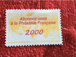 Vignette** Fédération Des Sociétés Philatéliques Françaises-Cinderella Erinnophilie-Timbre-stamp-Sticker-Bollo-Vineta - Briefmarkenmessen